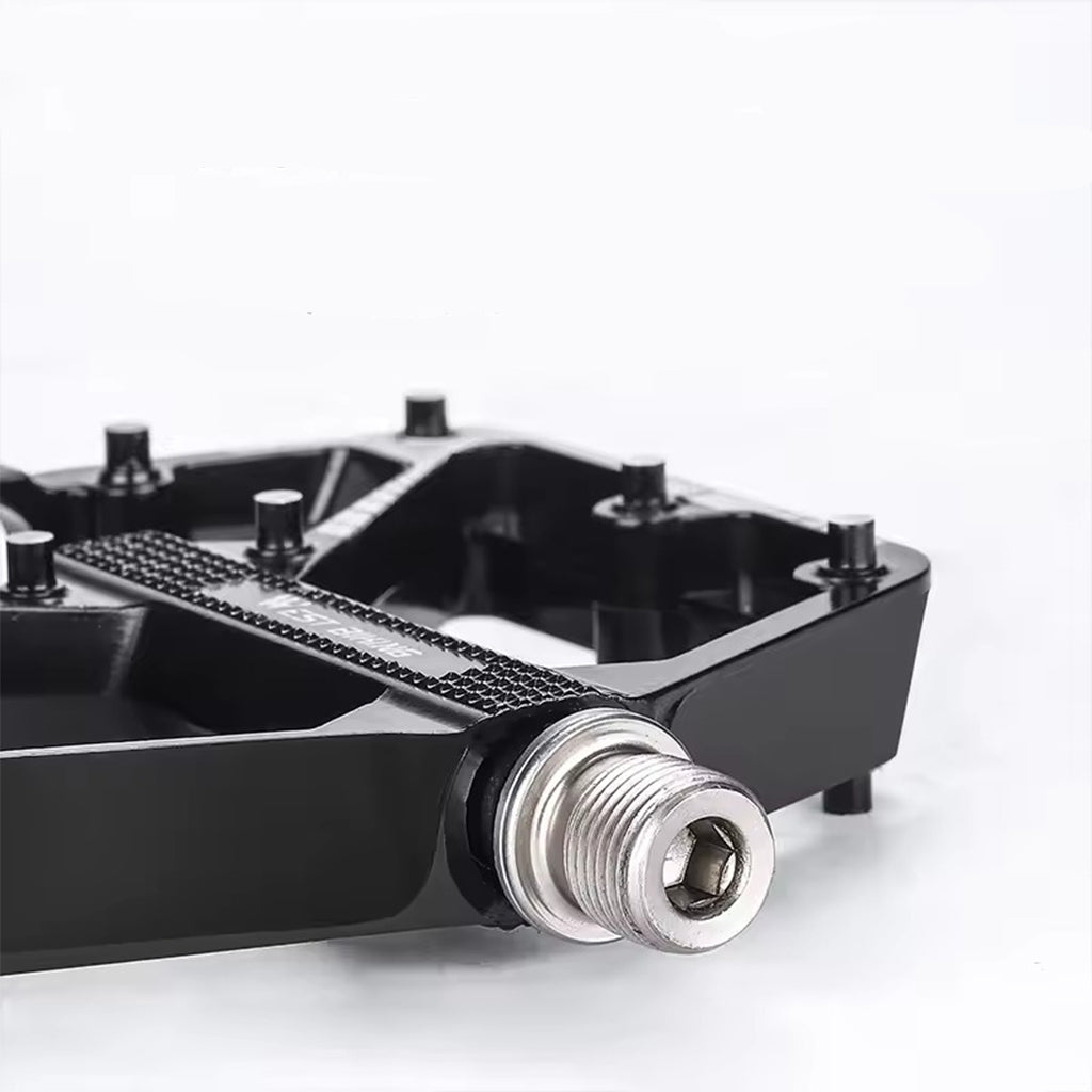 Pédales de vélo élargies pour VTT, Vélo de route, antidérapantes - Alliage d'aluminium