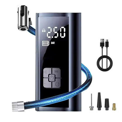 Pompe à Air portable sans fil électrique pour Vélo - Compresseur d'air jusqu'à 150PSI