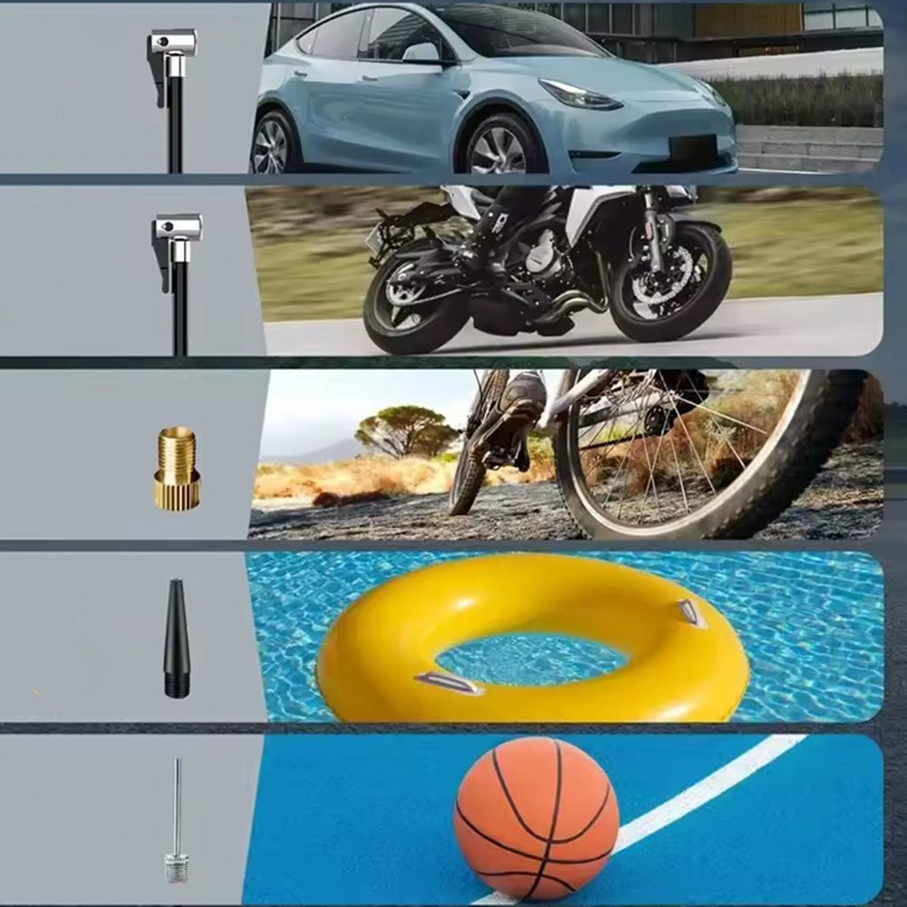 Pompe à Air portable sans fil électrique pour Vélo - Compresseur d'air jusqu'à 150PSI